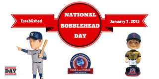 Illustration for article titled  NATIONAL BOBBLEHEAD DAY – NATIONAL TEMPURA DAY